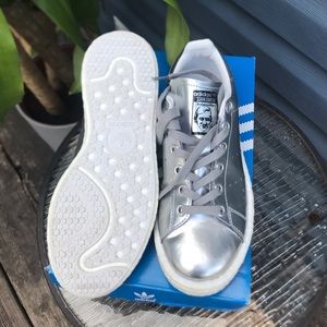 Stan Smith Adidas Silver